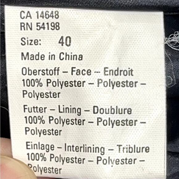 Bogner Active Hooded Ski Snowsuit Navy Wind Water Resistant Microfiber Mens 40 - Picture 12 of 16